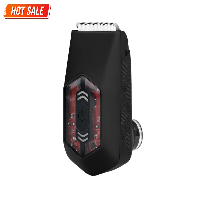 2024 New product Body Hair Trimmers Clippers R-type Safety 2 in 1 Dual Blade Foil Shaver 1~12mm Limiting comb  double Trimmer