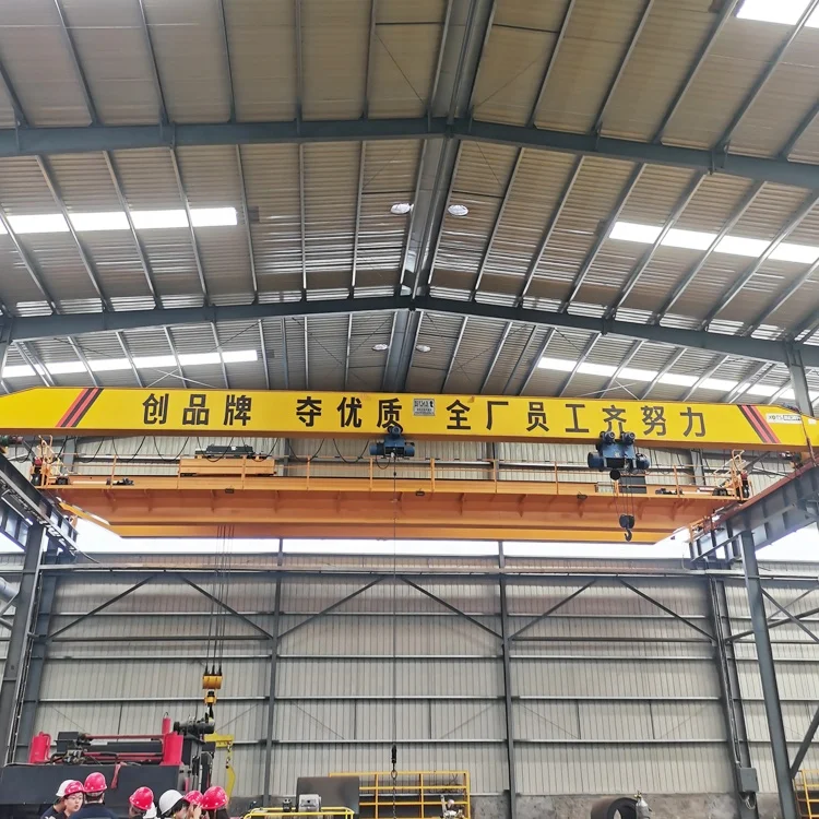 Customized LDA 10ton-10.5m Single Girder Overhead Crane With Chain Electric Hoist