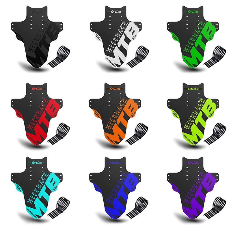 LIREDER Mountain Bike Mud Flaps Cycling Bicycle Fenders Front and Back Bicycle Mudguard for Mountain Bike Bicycle Accessories