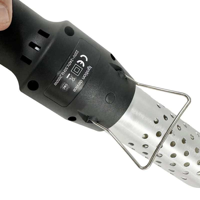 600W Electric Charcoal Starter 29-Inch Power Cord Fire Lighter BBQ Grill Firepit Stove Quickly Ignite Coals Briquettes Lighter