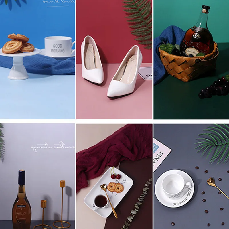 54*83cm PVC Waterproof And Washable Non Reflective Photography Background Paper For Products Photo Shoot