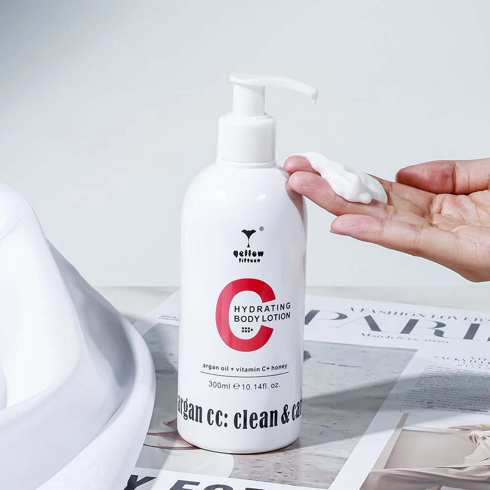 Customize Natural Body Care Products Best Summer Honey Vitamin C Moisture Body Lotion For Daily Use