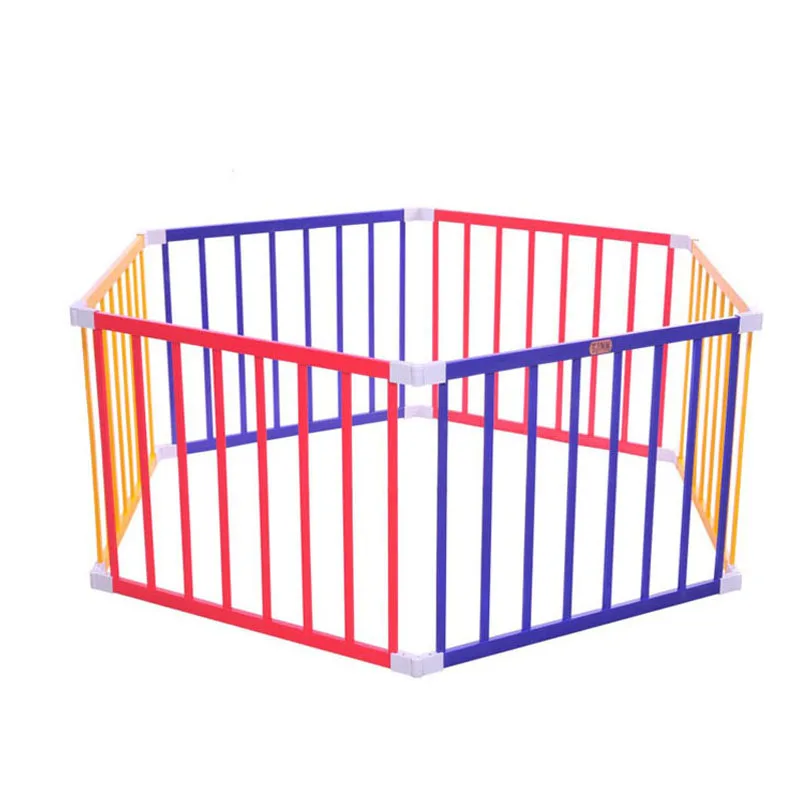 
Simple to Secure Baby Children indoor play yard folding Four-sided single sheet fence for kid 