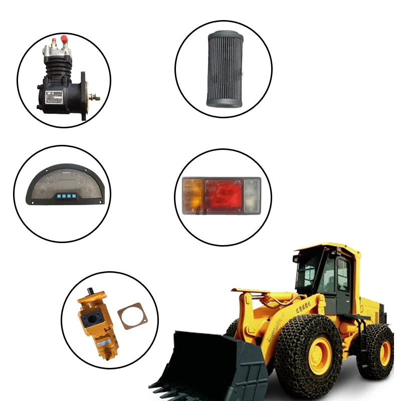 Liugong Shantui Sem Wheel Loader Chassis Part Rear Tail Lamp Tail Lamp Rear Lamp 4130000213 XHB-2L2