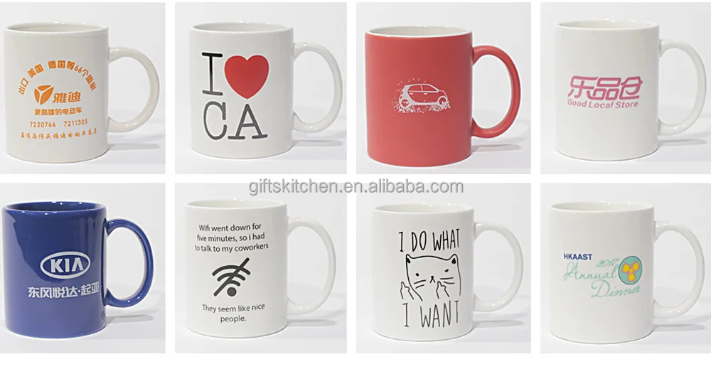 Wholesale AAA Ceramic Mug 11oz Sublimation Blanks Cups Coffee Mugs Modern Ceramic Sublimation Mugs