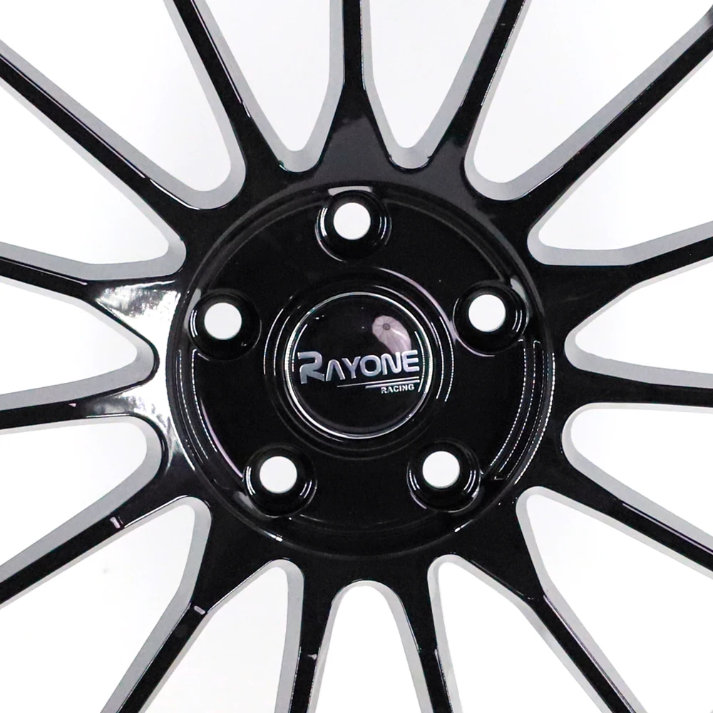 gpw0028  CERCHI IN LEGA for AC-M03 7.5x18 4x100 ET 36 BLACK  Racing factory wholesale 18 inch flow form alloy wheel