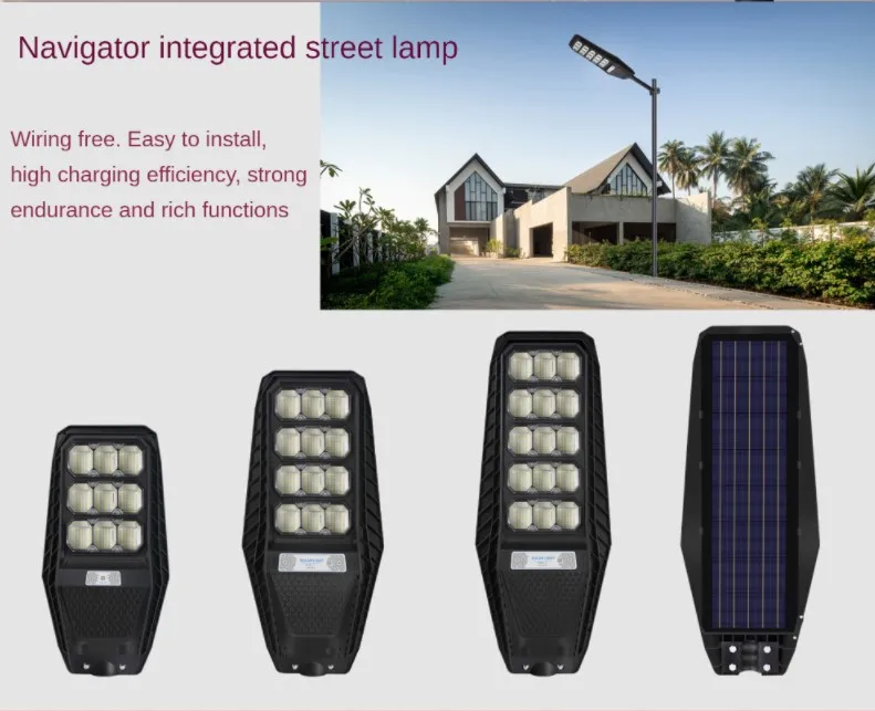 
100W 200W 300W Outdoor Street Solar Led Light,All In One Lighting Led Street Light Solar 