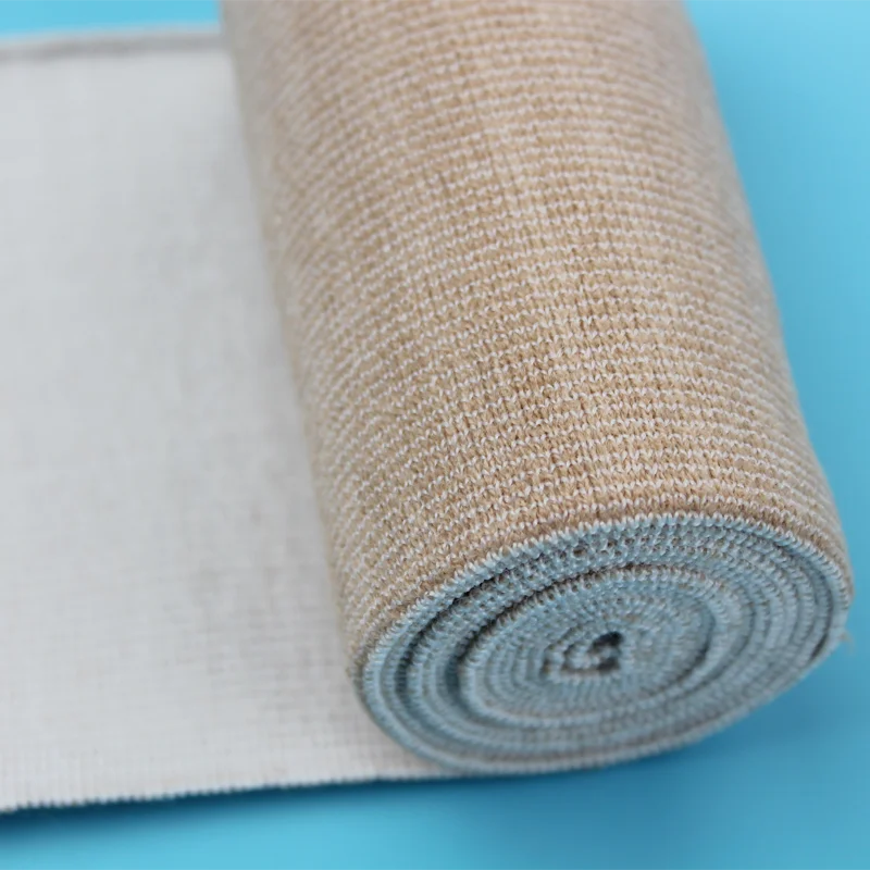 Medical Comsuable Acrylic Bandage with clips High Elastic Bandage