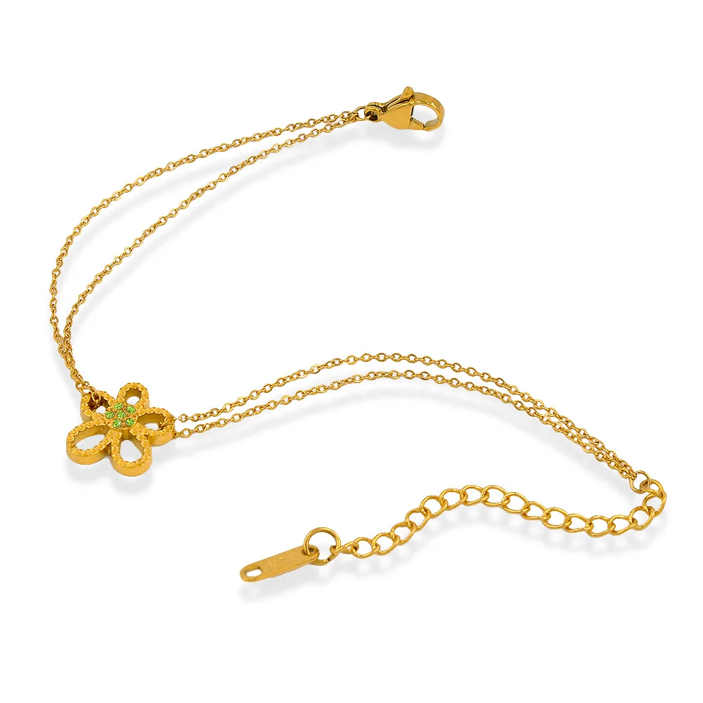 Sweet Flower Fashion Jewelry Necklaces Stainless Steel Jewelry Factory Price Necklace Cute Flowers Pendant Necklaces for Gift
