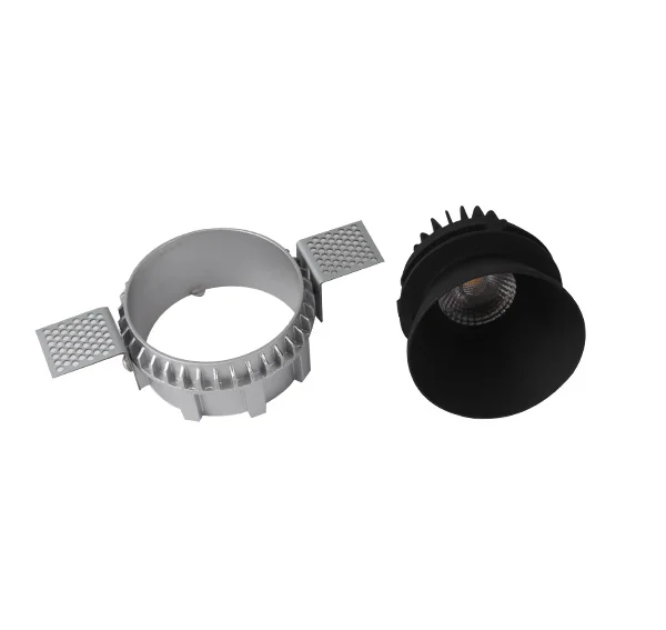 New Design Price COB Deep Recessed Trimless Down Light 10W Led  Downlights