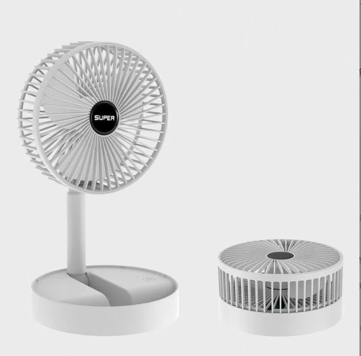 Portable and Foldable Standing Desk Table Fan,Tower & Pedestal Fans Personal Bedroom
