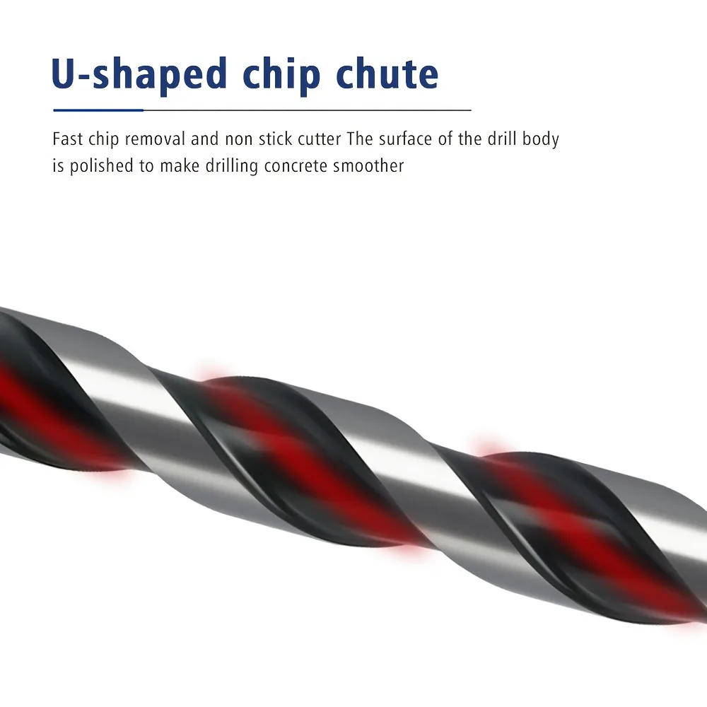 Multi-purpose construction metal drill bits Masonry wood metal drilling with carbide tip High quality drill bits