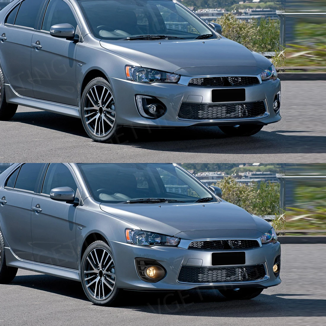 Car Fog Lamps Fog Lights for Mitsubishi Lancer 2015 2016 2017