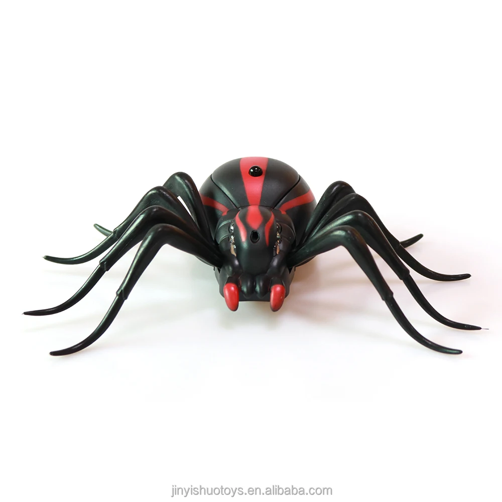 Инфракрасная пластиковая мини-игрушка-паук с дистанционным управлением, модель животного для скалолазания, насекомых