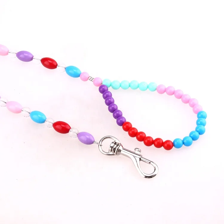 Оптовая продажа DIY бусины Веревка цепи ручной работы Pet маленькая собака легко ходить жгут