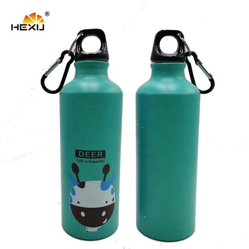 Aluminum Custom Printing 500ml High Quality Cheap Reusable Water Bottles
