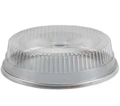 16 inch big pan thicker aluminum foil flat dishes round Christmas serving prep meal storage plates