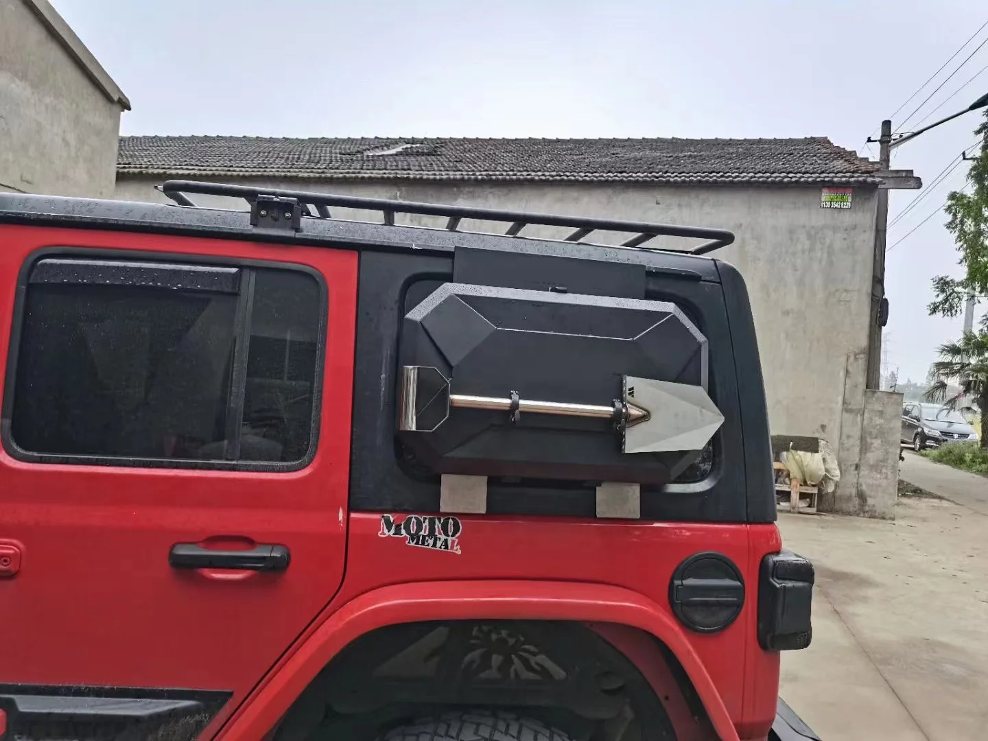 Боковое окно Расширительная панель коробка для хранения Jeep wrangler JL 2018 + 4x4 Автозапчасти Автомобильные внешние аксессуары