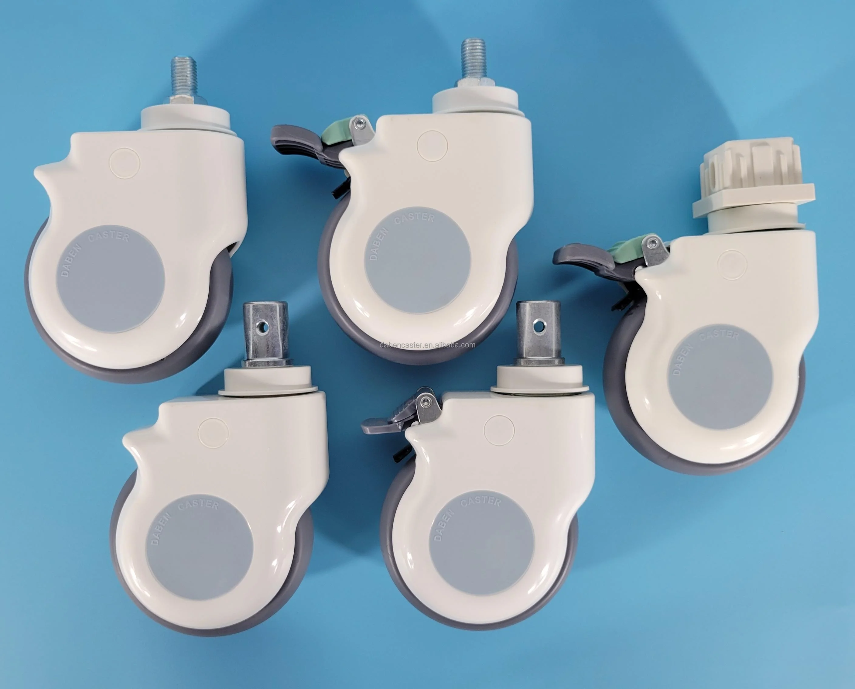 5 inch hospital bed caster medical wheels 125mm for clinical beds