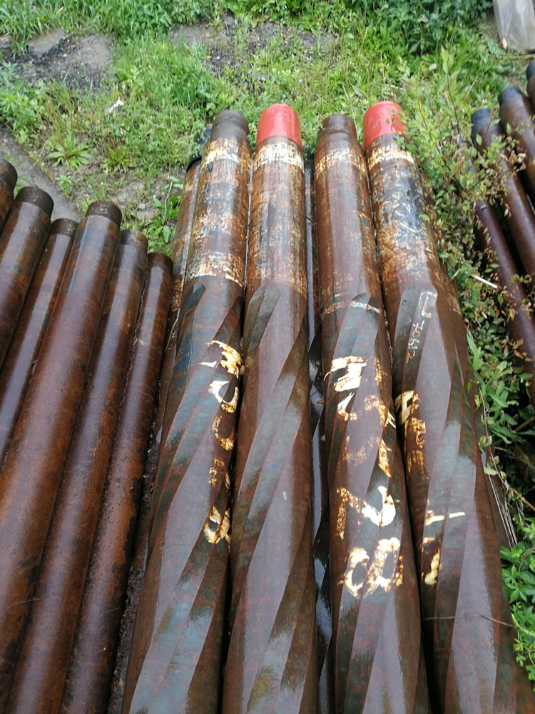 Used drill collars for sale oil drill rig S135 Spiral and Non-Magnetic Type Drill Collar