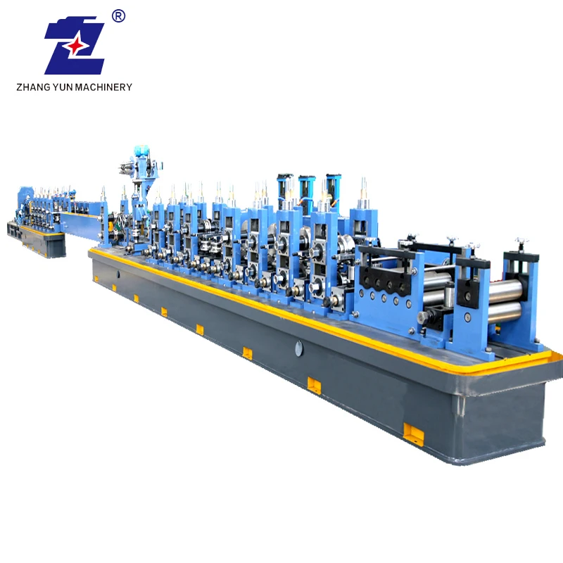 Ss Decorative Tubes High Frequency Welded Tube Mill Pipe Making Machine