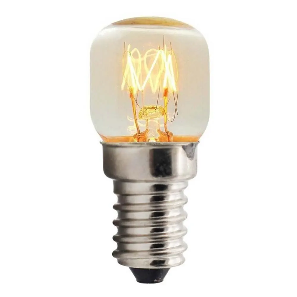 Высокотемпературная Светодиодная лампа 220 в 240 В 15 Вт 25 E14 300 градусов Цельсия лампы для микроволновки тостера/парового освещения