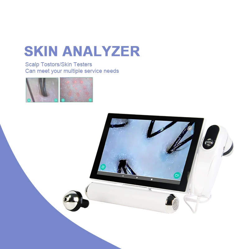 Wifi Microscope Smart Hair Scalp Skin Analyzer Machine Hair Analyzer UV Skin Analyser For Sale