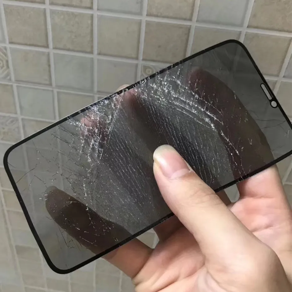 5D антишпионская Защитная пленка для экрана Iphone xs