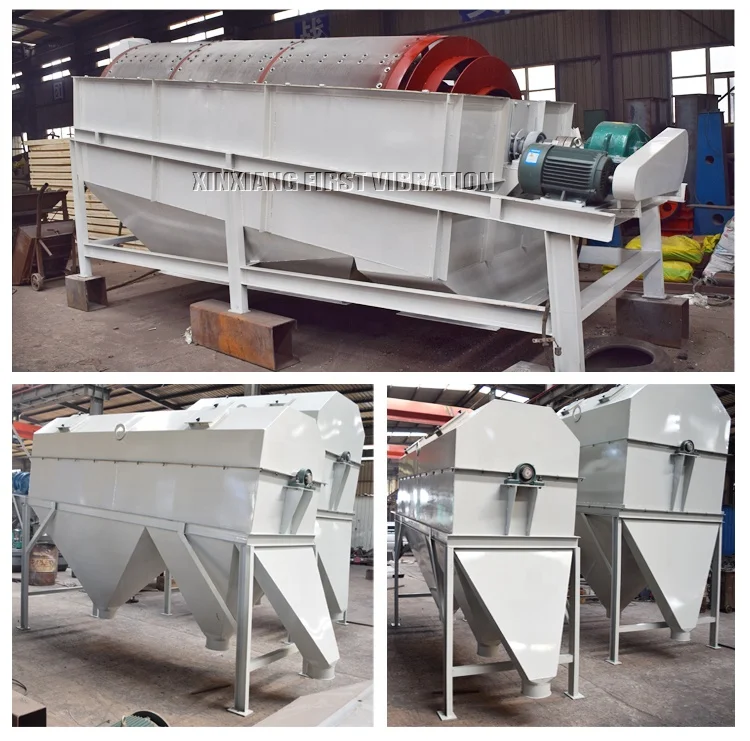 Municipal Solid Garbage Waste trommel screen msw trommel screen