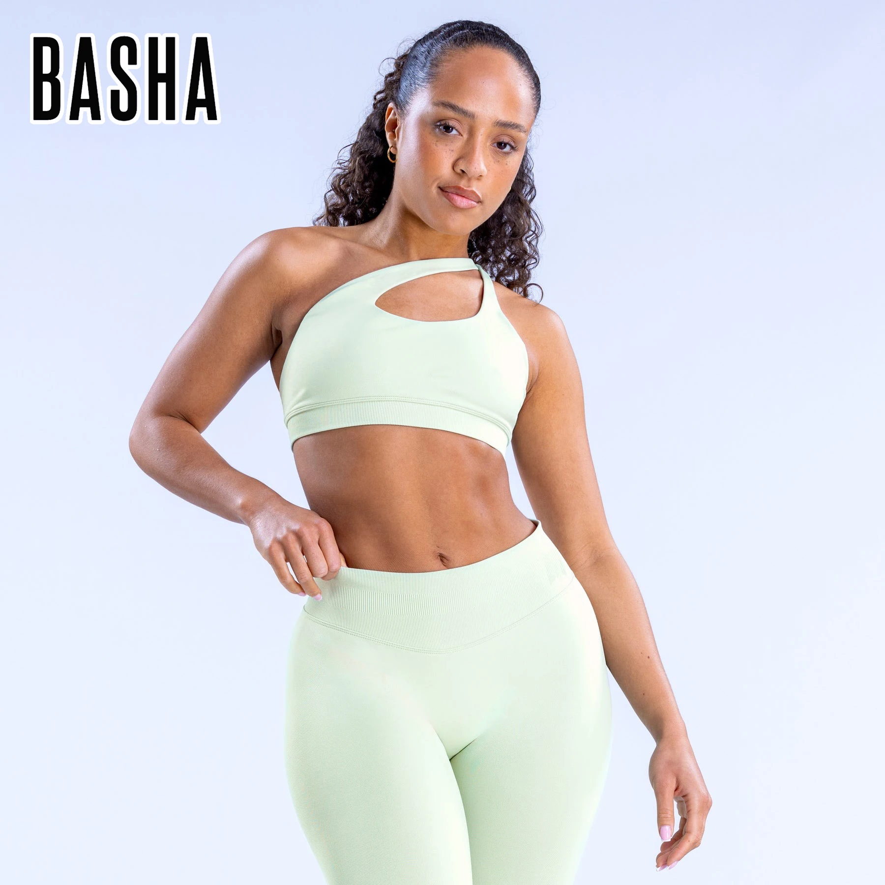 BASHAsports New Cross-shoulder Sexy Yoga Bra Seamless Sports Underwear Quick Dry Running Fitness Yoga Bra