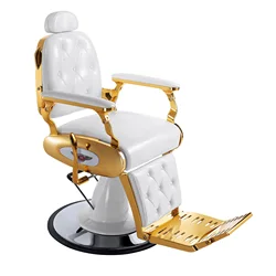 Gold chrome vintage antique barber chair ZY-BC8834A