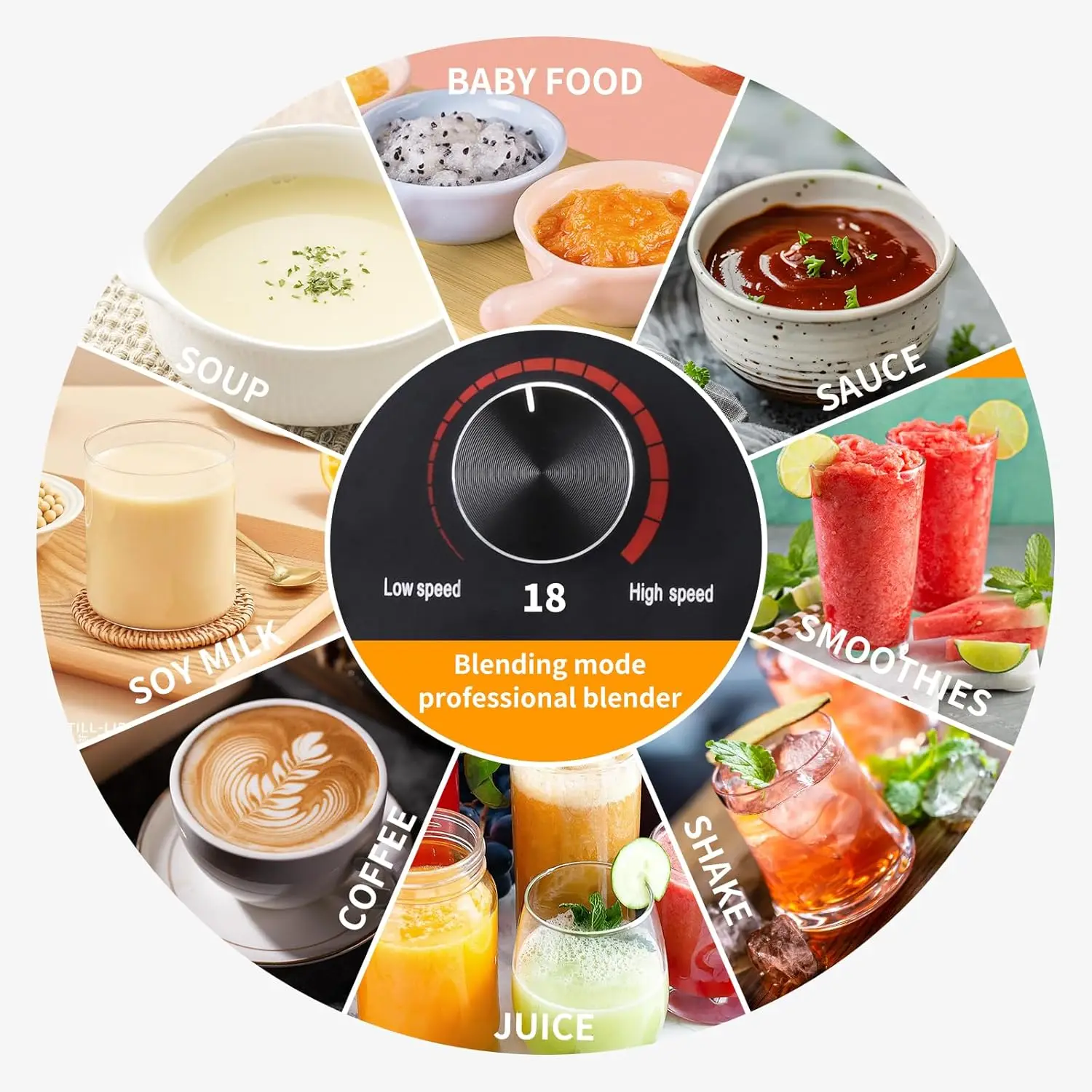 Commercial Automatic Silent Juice Blender Machine Fruit Smoothie Machine With Sound Cover Enclosure