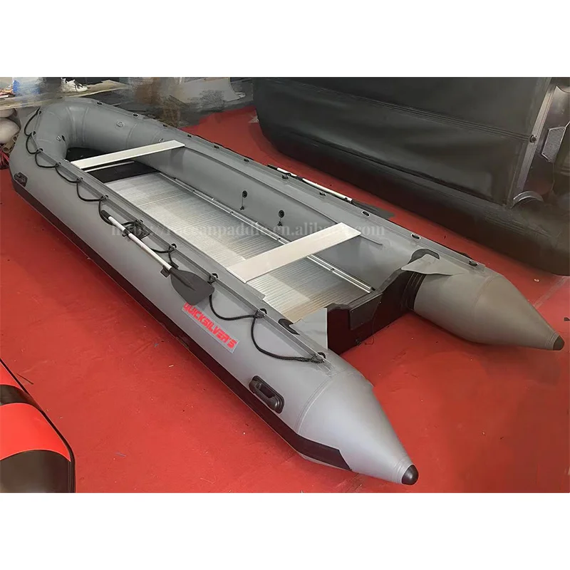 12 емкостью 18 футов 550 см Hypalon/ПВХ складная надувная лодка с транцем