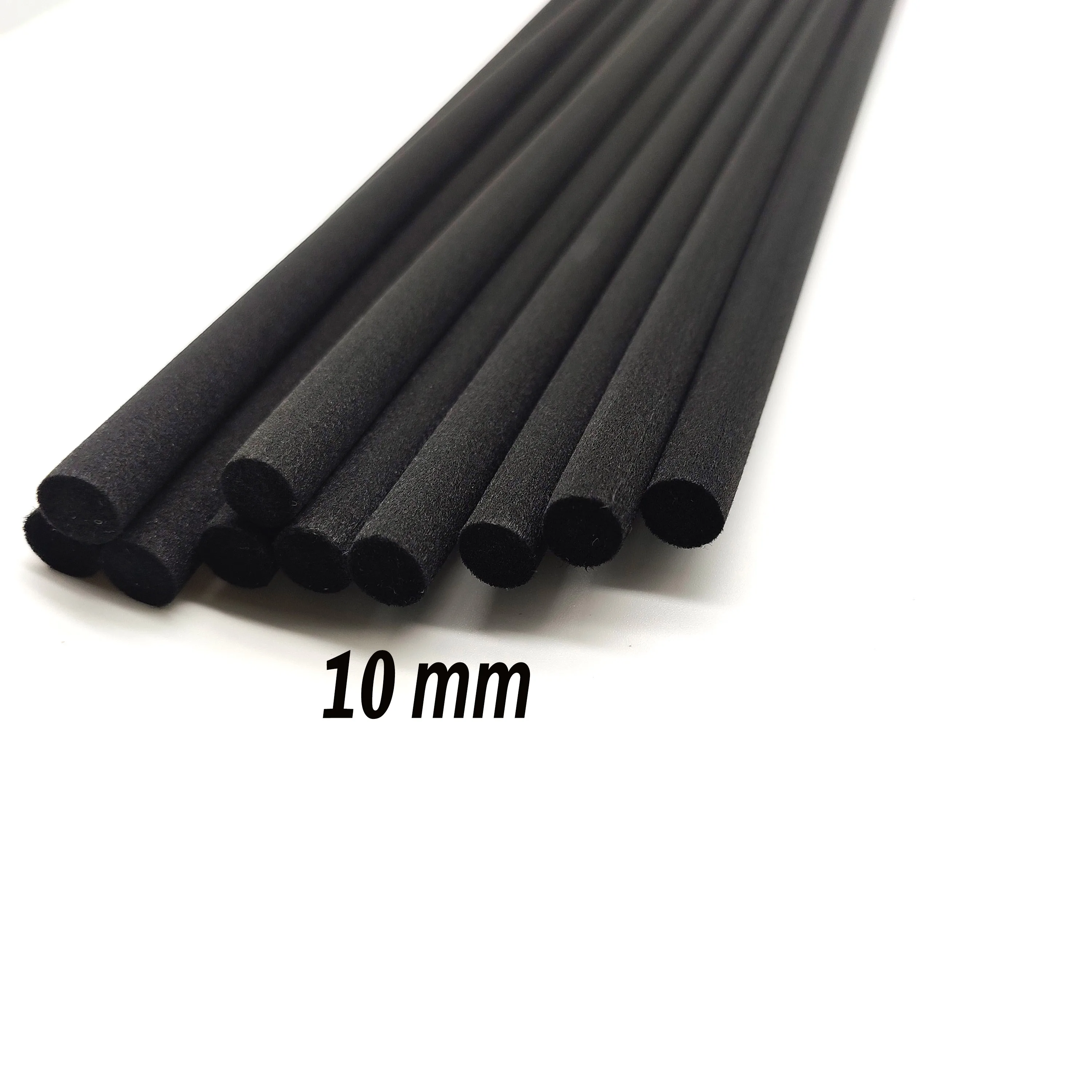 10mm 11mm 12mm 13mm 14mm 15mm 17mm 18mm 19mm 20mm 21mm Big Size Polyester Fiber Rod Thickness Black Fiber Diffuser Stick