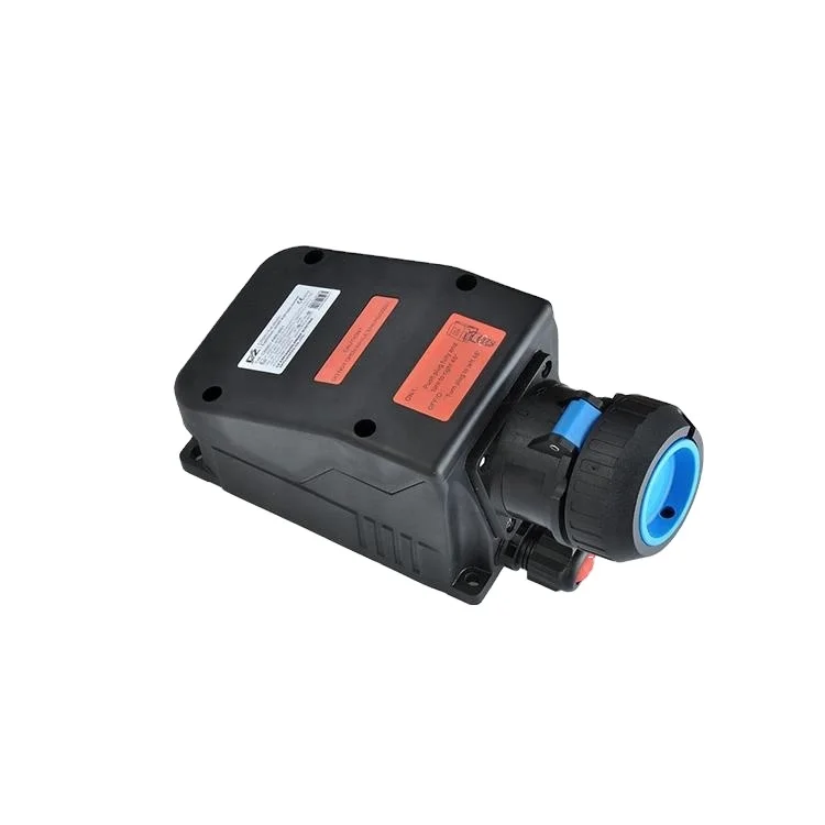 2022 plastic wall coupler mounting 63A 125A explosion proof socket