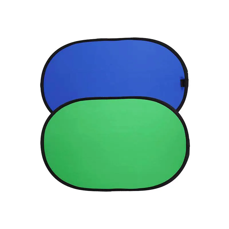 Collapsible Portable Retractable Foldable Studio Backdrop Photo Green Screen Background