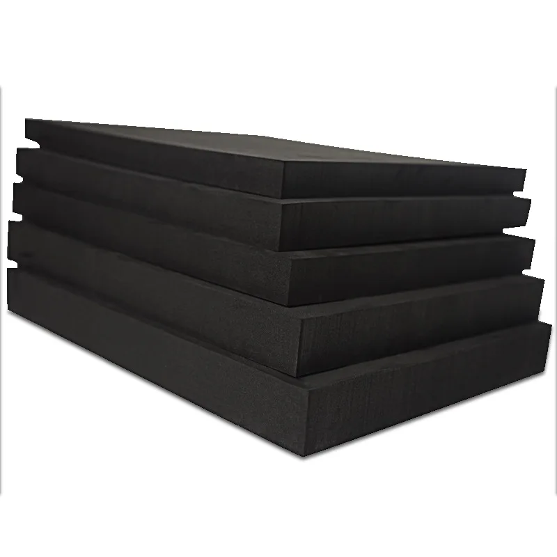 OEM/ODM Factory Price Inserts for Cases Packing Foam Black Craft Foam Sheets for Packing Thickness Polyurethane EVA Foam