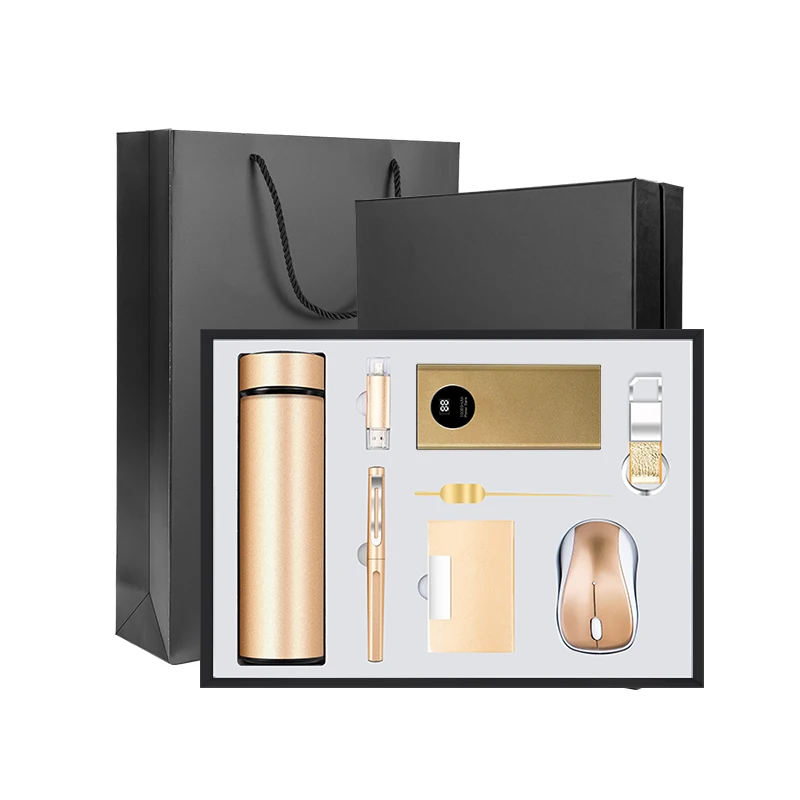 New Product Ideas Wholesale Business Luxury Corporate Gifts Custom logo 8 in 1 Gift Set