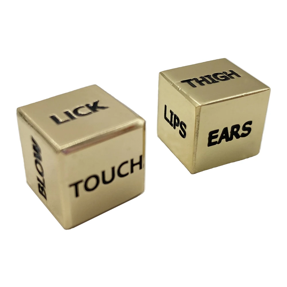 
Zinc Alloy Sex Dice for Love Game 