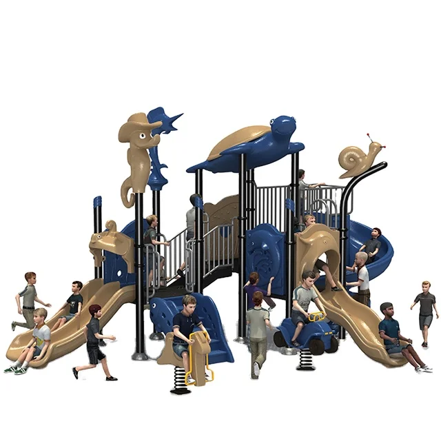 2023 Outdoor Playground Slide Multifunctional Children Outdoor Play Area Playground For Airport