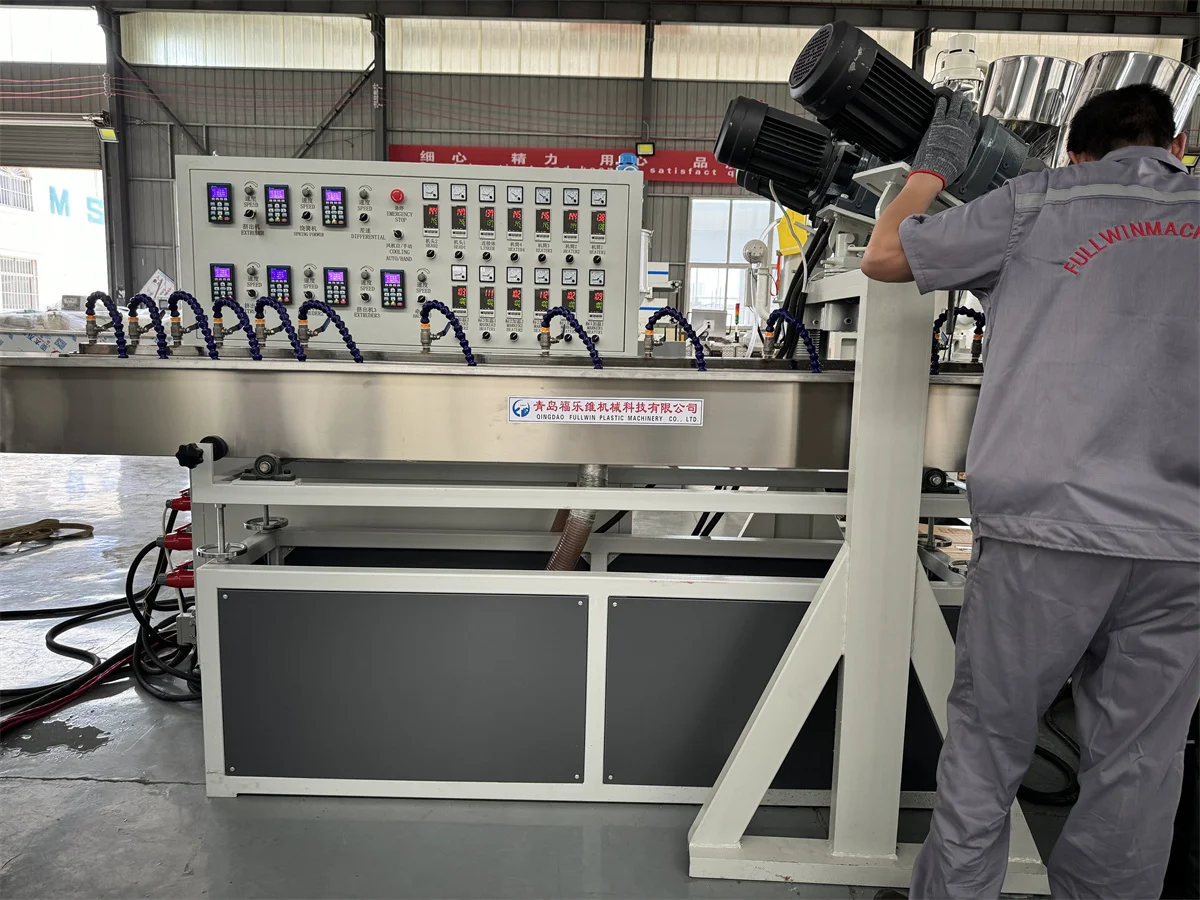 Fullwin machinery high pressure plastic  pvc steel wire hose making extrusion machine price for sale
