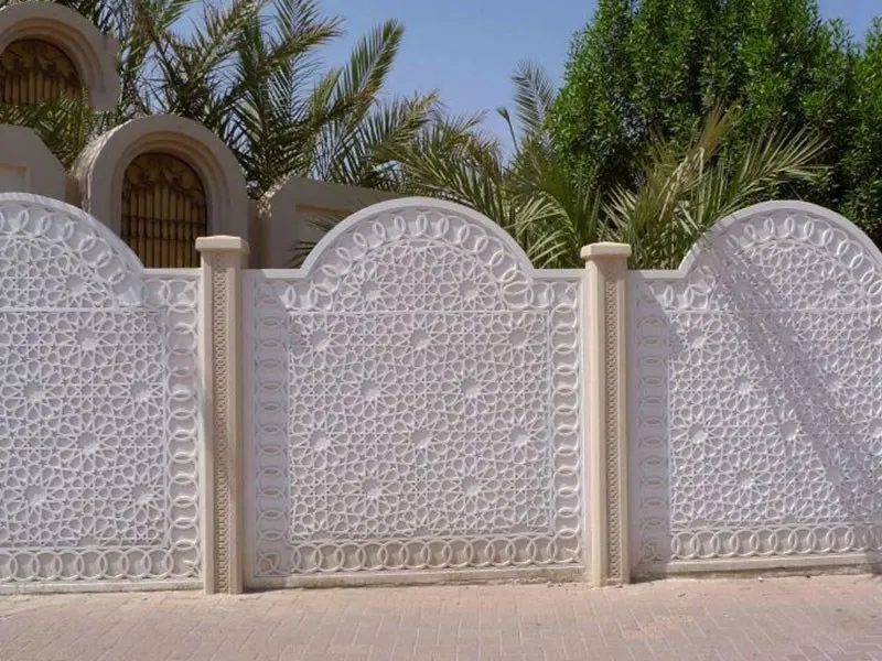 
European fashionable facades exterior grc wall panel 