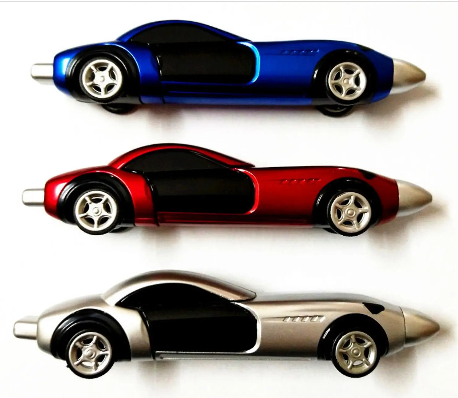 Novelty Design Car Shape With door opened Advertising logo pen kids toy pen