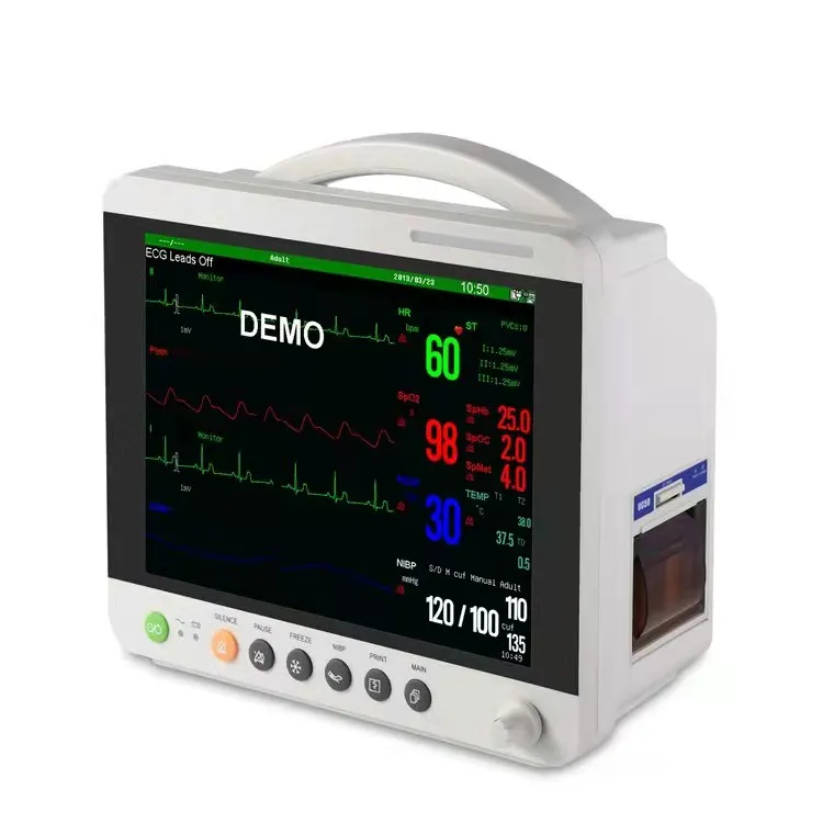MT MEDICAL  Veterinary Anesthesia Monitoring Vital Signs ECG ETCO2 Monitor Multiparametro Veterinarios Trolley Vet Monitor