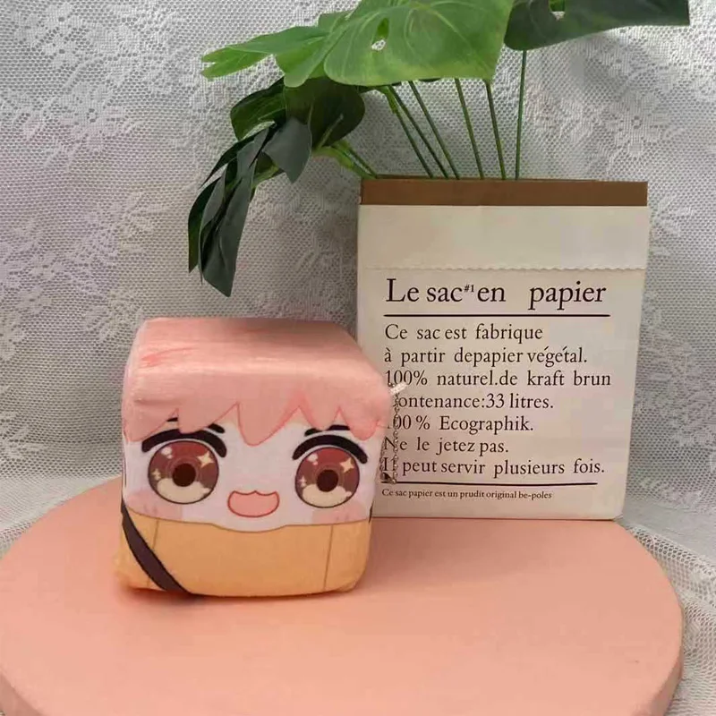 New Arrivals Custom Low MOQ Cute Soft Anime Cartoon Cube Pillow