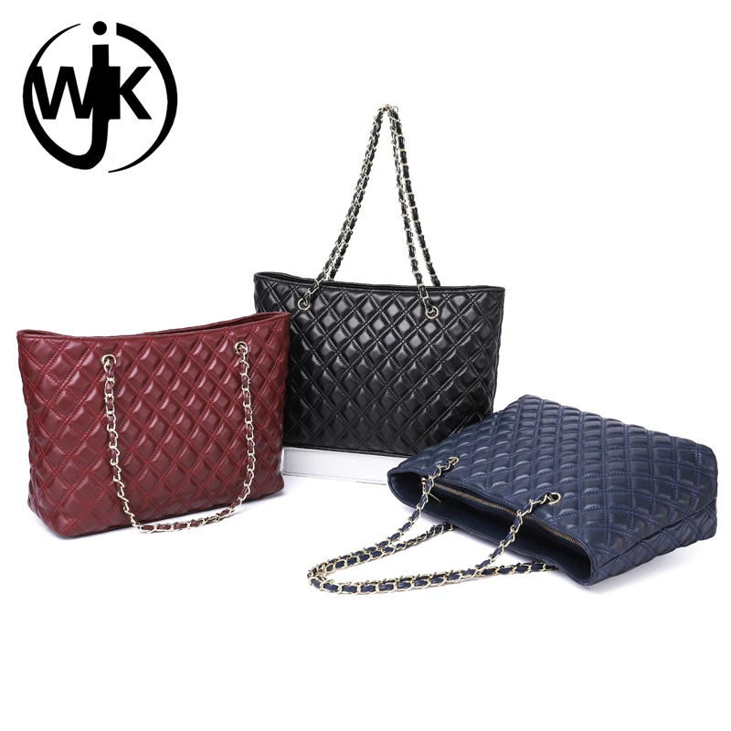 Luxury leather tote bags for women factory vintage bags dropshipping ladies-handbags