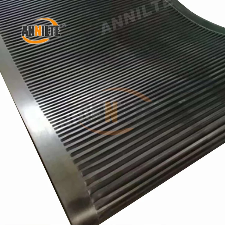 Annilte  Rubber Filter Screen Belt Black Horizontal Vacuum Rubber Filter Belt Filter rubber conveyor belt