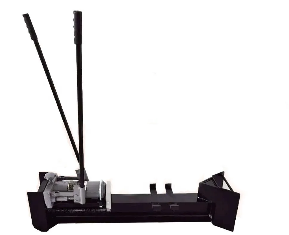 Manual hydraulic wood splitter small  wood chopper mini chop firewood machine