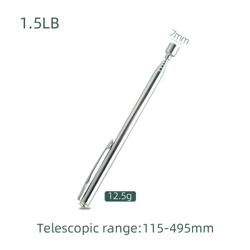 Stainless Steel Rotating Inspection Mirror Telescoping Flexible Auto Repair Detector Tool Engine Chassis Inspection Car Repair