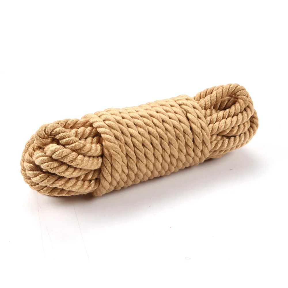 Slave Training Natural Hemp Ropes Role Play SM Games Rope Nylon Rope For Bondage